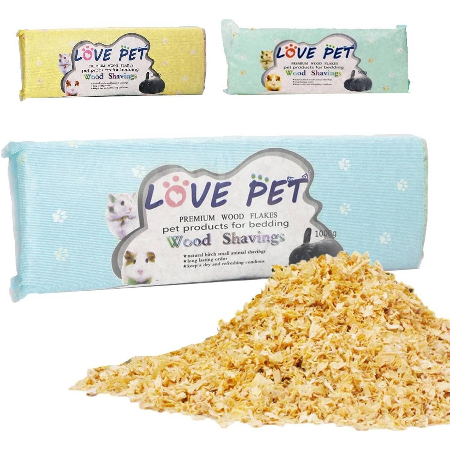 DtopbuyAge - Copeaux de bois 1000g pour hamster et lapin - Literie safe DtopbuyAge - Image 5