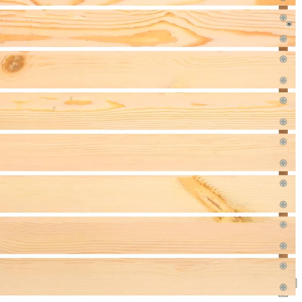 Helloshop26 - Salon de jardin meuble d'extérieur ensemble de mobilier 3 pièces bois de pin massif - Image 9