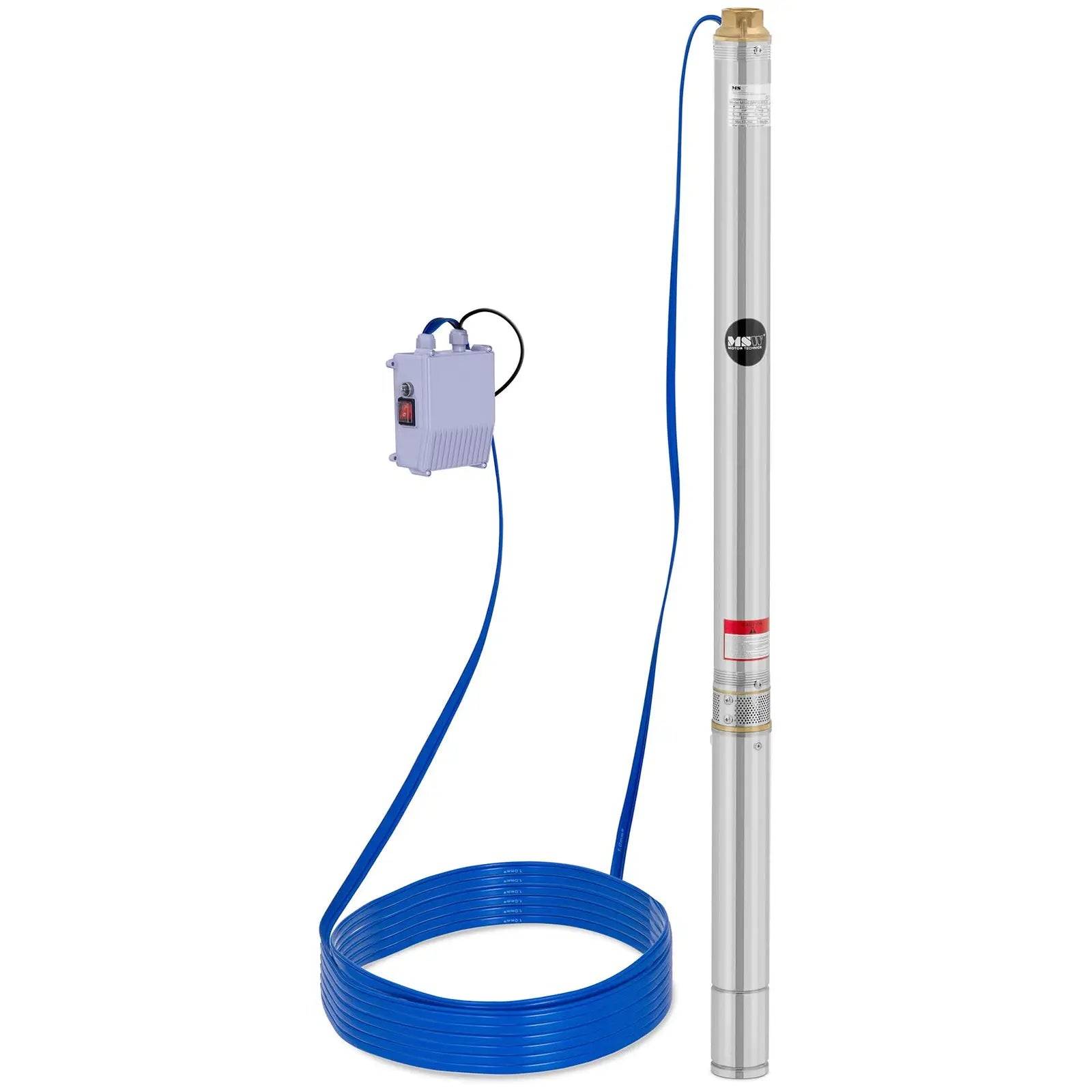 Pompe immergée 3 800 l/h 750 watts acier inoxydable acier inoxydable - Image 1