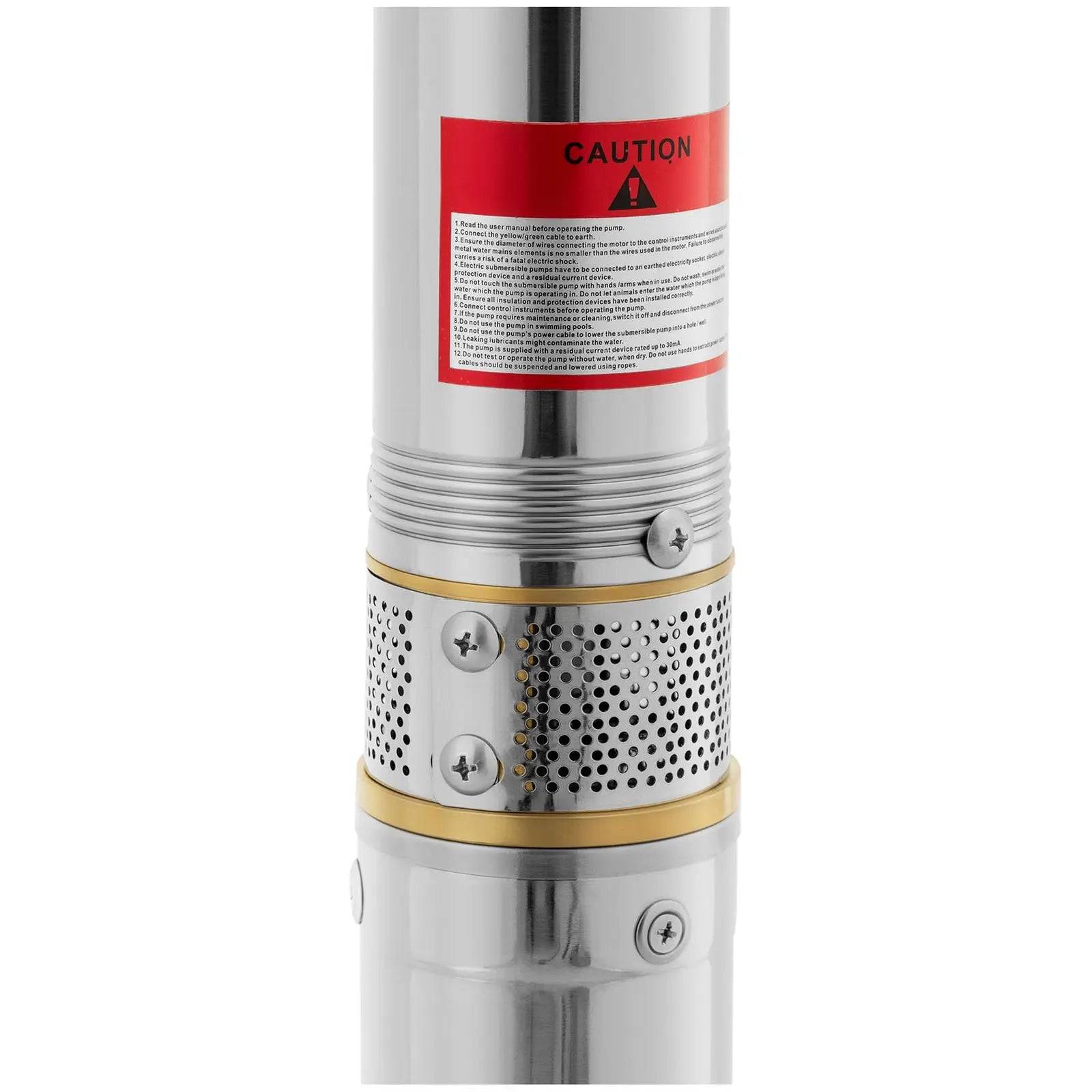 Pompe immergée 3 800 l/h 750 watts acier inoxydable acier inoxydable - Image 4