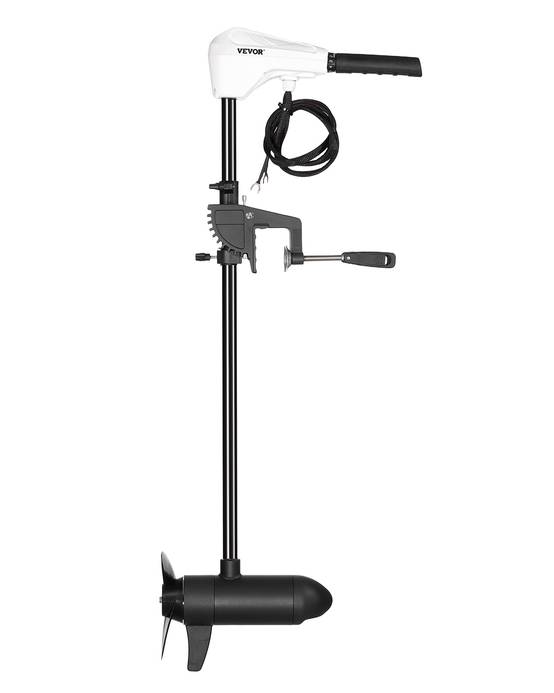 Vevor - Moteur hors-bord électrique VEVOR 25 kg 12 V, tige 760 mm, 5 AV 3 AR, indicateur batterie, kayak, eau douce/salée - Image 1
