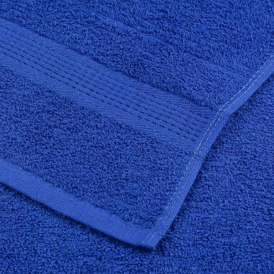 Serviettes de douche FROGN 2 pcs bleu 70x140 cm 360 g/m² Maison Chic - Image 6