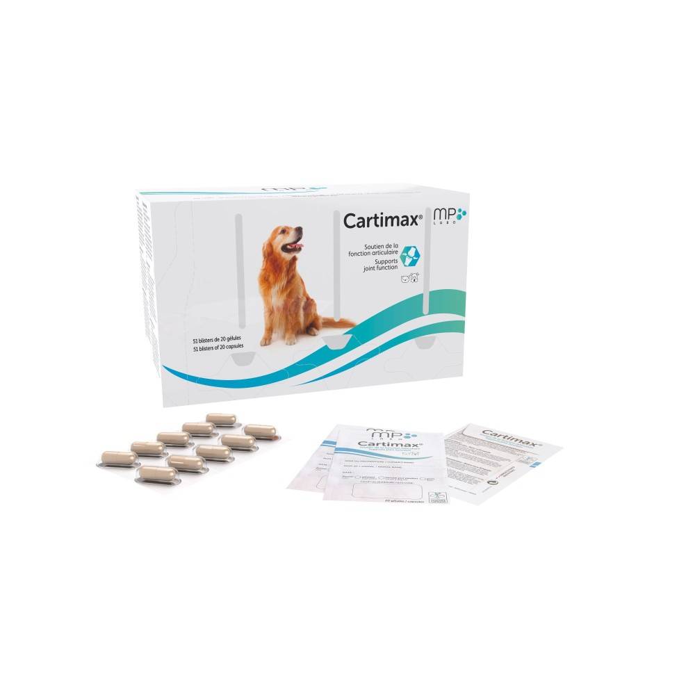 Cartimax MP Labo – Articulations chien & chat gélules 300 gelules - Image 5