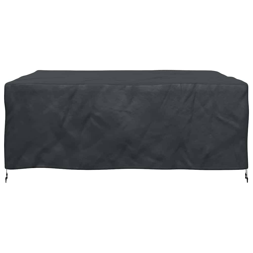 ComfortXL - Bâche de protection carrée Tissu Oxford 420D Anti-UV pour Grand Salon de Jardin Noir 200x200x90 cm – ComfortXL Outdoor Living - Image 6