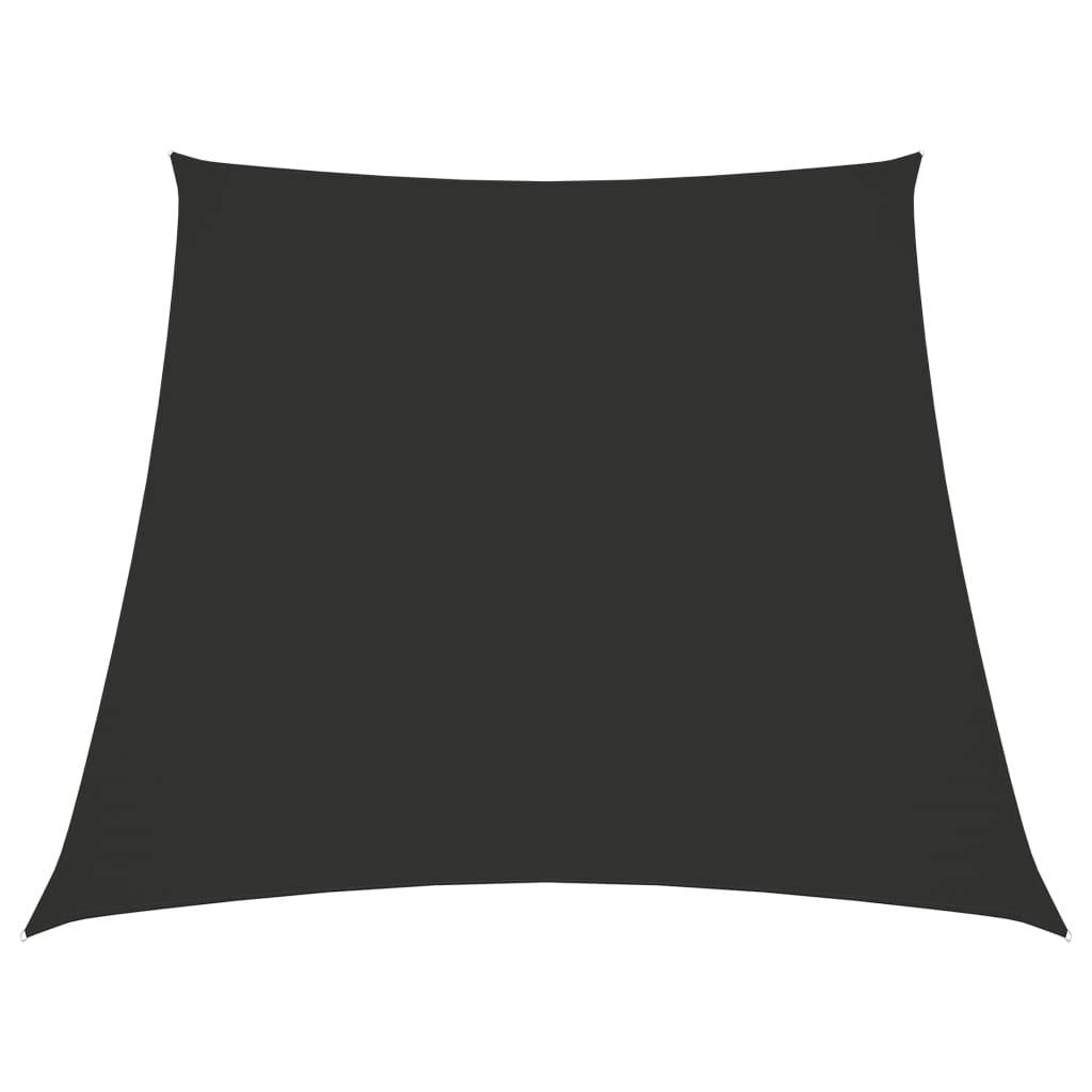Helloshop26 - Voile toile d'ombrage parasol tissu oxford trapèze 3/4 x 3 m anthracite - Image 1