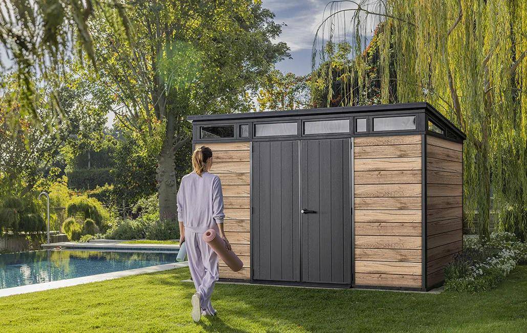 Keter - Abri de jardin Signature 117 - Aspect bois Douglas - 7,4m - KETER - Image 5