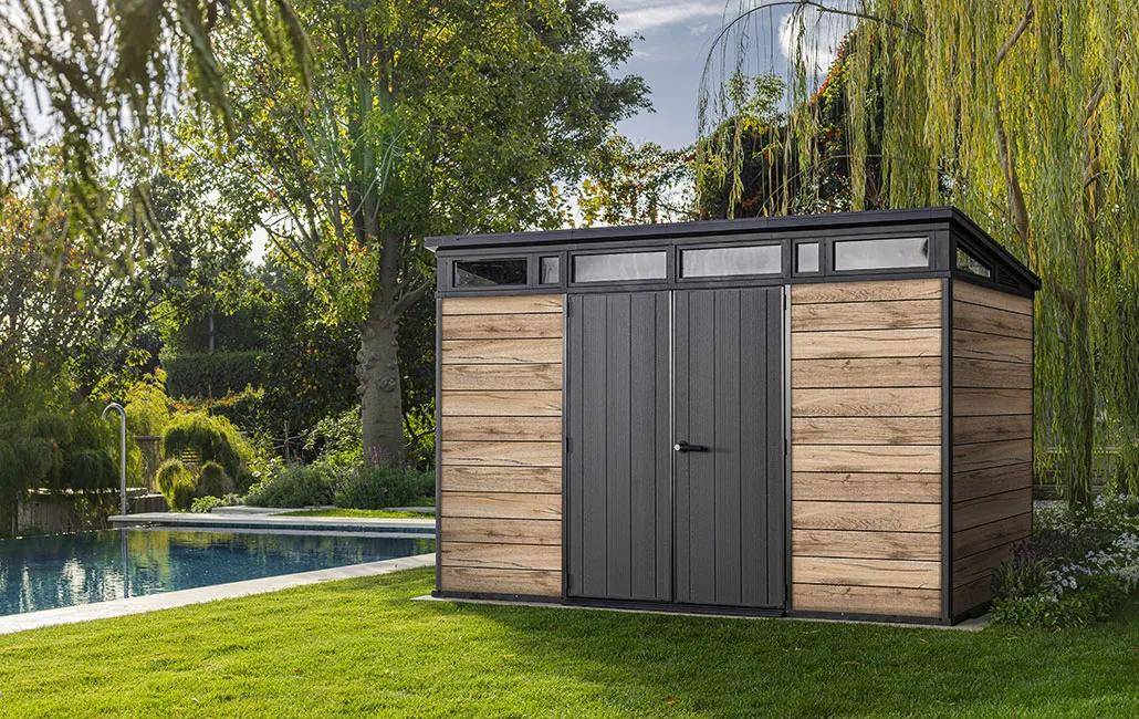 Keter - Abri de jardin Signature 117 - Aspect bois Douglas - 7,4m - KETER - Image 8