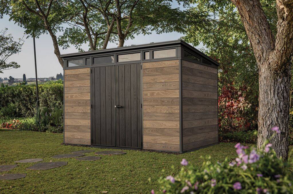 Keter - Abri de jardin Signature 117 - Aspect bois Douglas - 7,4m - KETER - Image 8