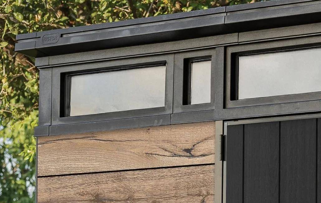 Keter - Abri de jardin Signature 117 - Aspect bois Douglas - 7,4m - KETER - Image 2