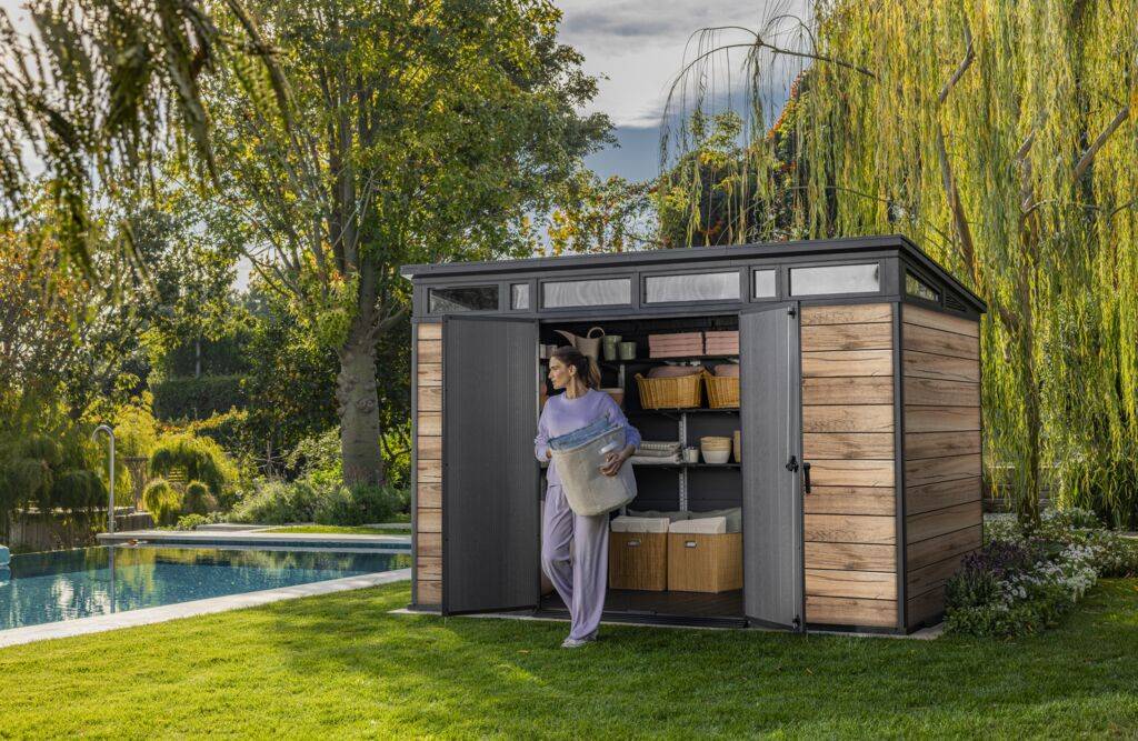 Keter - Abri de jardin Signature 117 - Aspect bois Douglas - 7,4m - KETER - Image 7