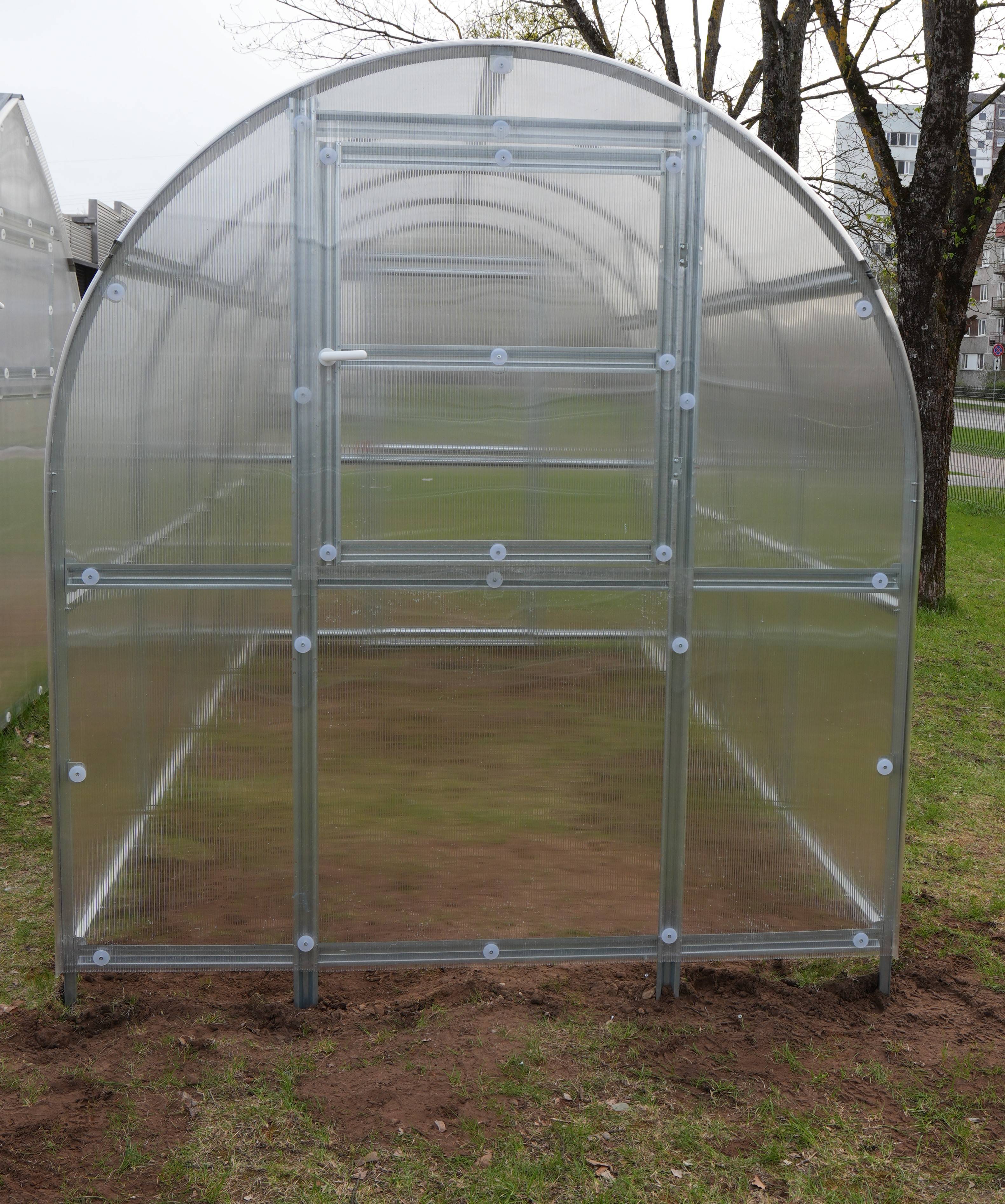 KLASIKA GREENHOUSES - Serre KLASIKA SLIM 2 x 6 m (12 m²) , 4 mm avec revêtement en polycarbonate - Image 8