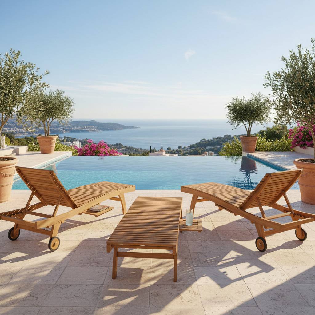 Teck'Attitude - Bain de Soleil en teck massif Beverly - TECK'Attitude - Image 6