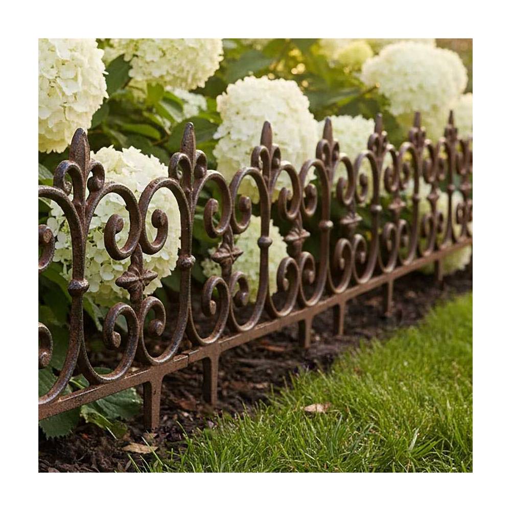 Esschert Design - Bordure de jardin en fonte Valentine Lot de 48 - Image 2