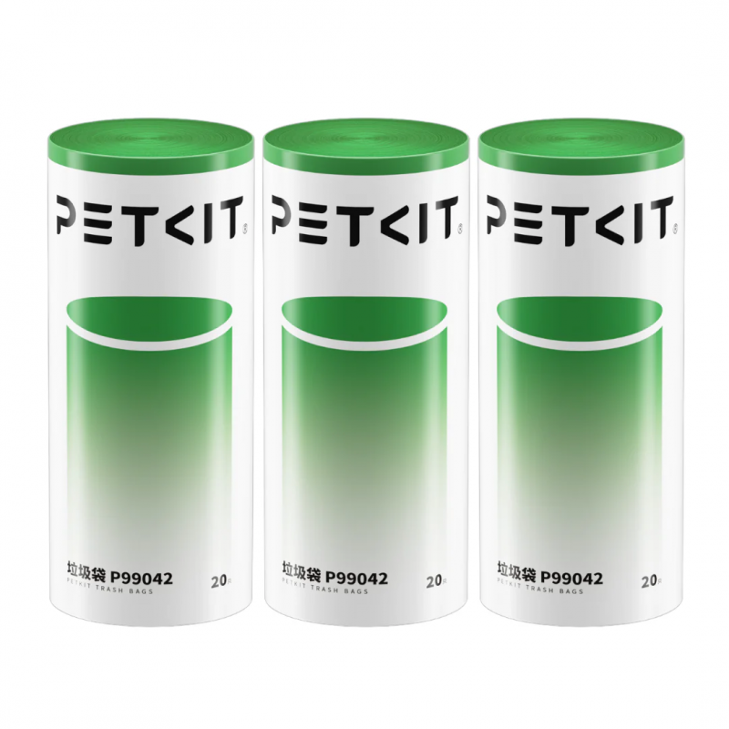 Sacs poubelles pour litière PuraMax et Purobot Max PETKIT lot de 3 rouleaux - Image 2