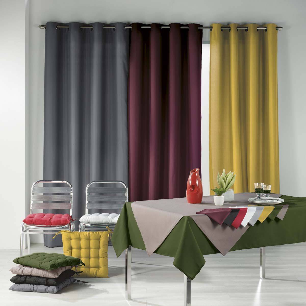 Nappe Antitache "Essentiel" 140x200cm Noir - Image 3