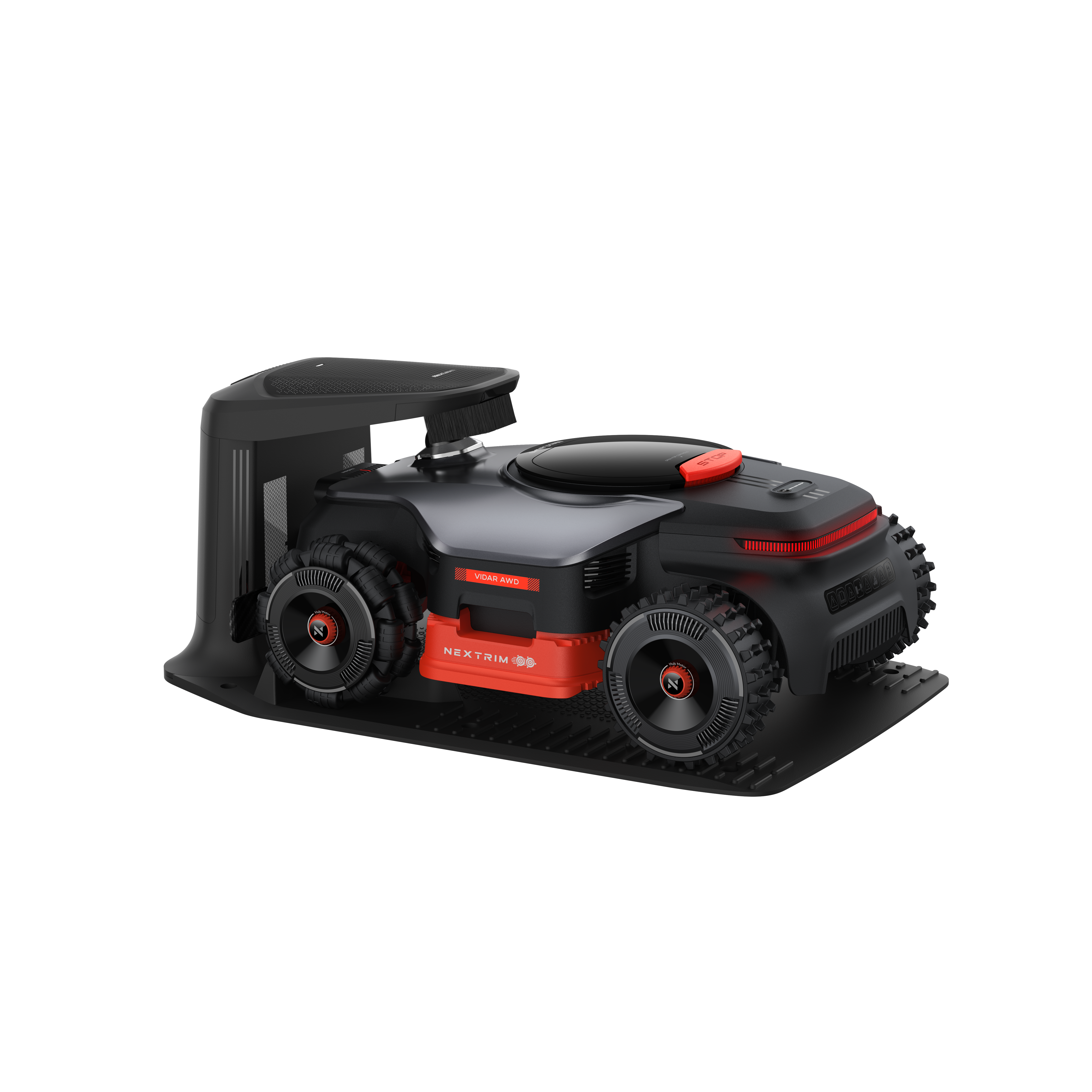 Robot tondeuse sans fil périphérique VIDAR3000AWD 4 roues motrices 3000 m² NexLawn - Image 5