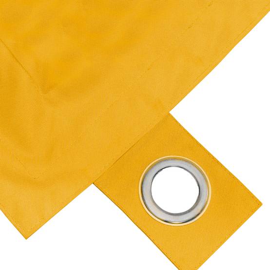 Oviala - Coussin de sol XL jaune Solys - Oviala - Image 3