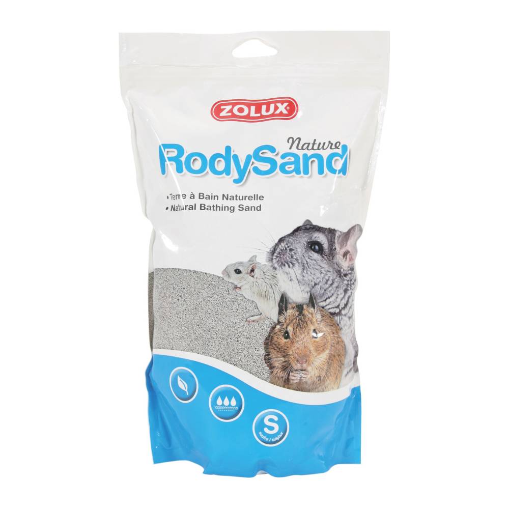 Zolux - Terre à bain pour chichillas Rody sand 2L (Lot de 2) - Image 3