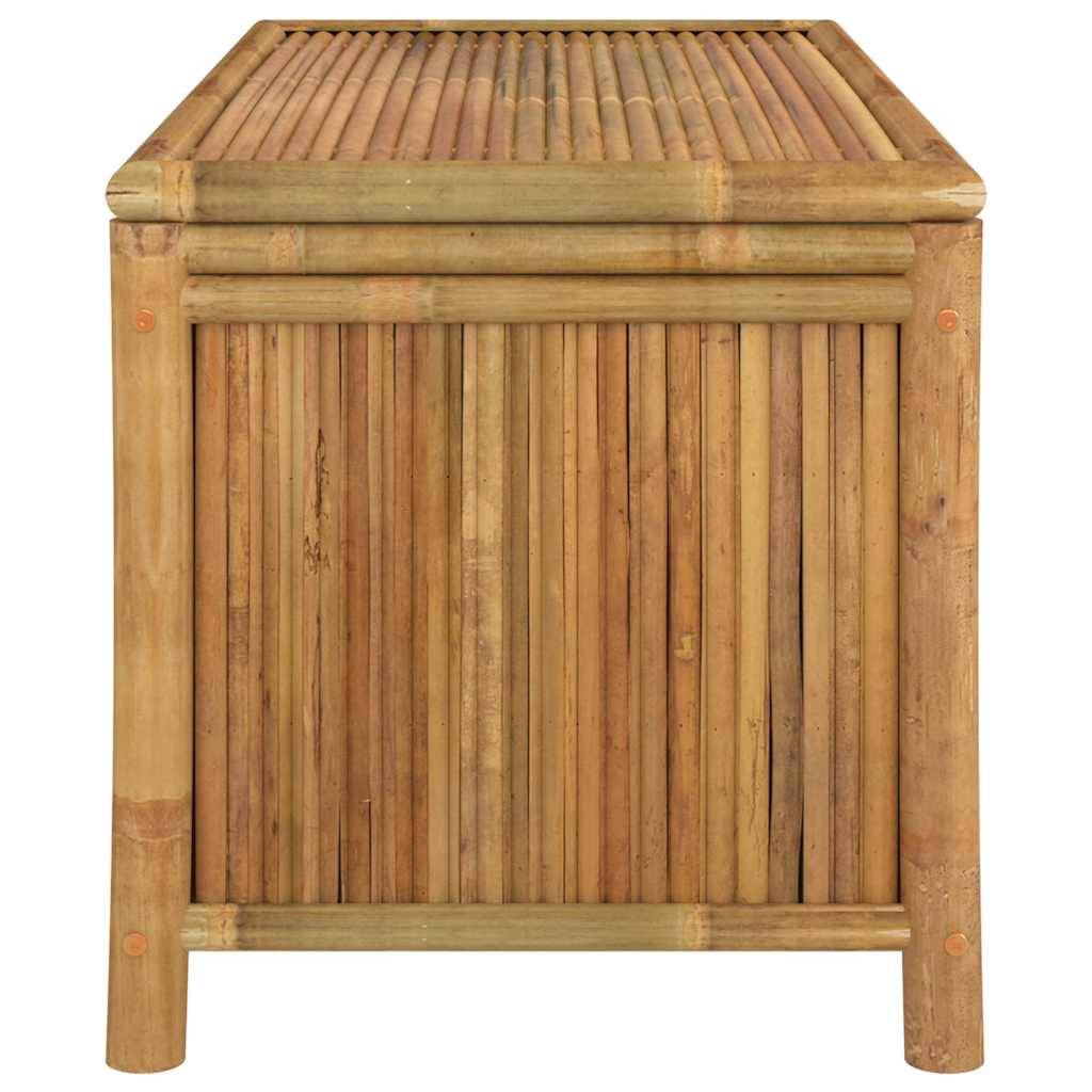 Boîte de rangement jardin bambou naturel 110 x 52 x 55 cm - PANGIVO - Image 4