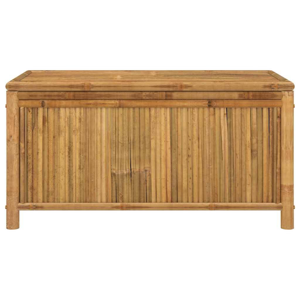 Boîte de rangement jardin bambou naturel 110 x 52 x 55 cm - PANGIVO - Image 3
