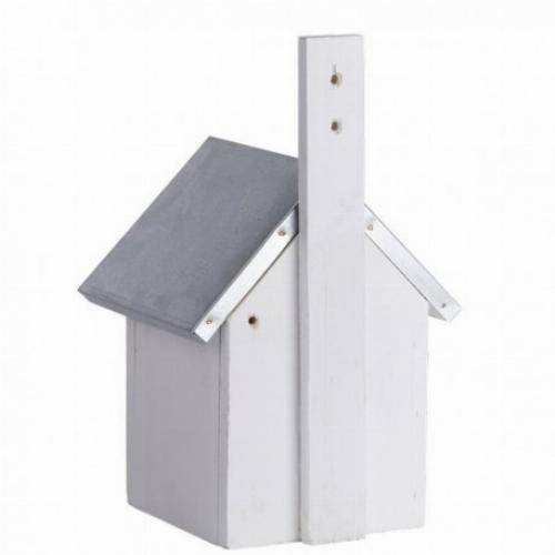Esschert Design - Nichoir en bois pour mésange bleue - toit en zinc - Gris - Image 3