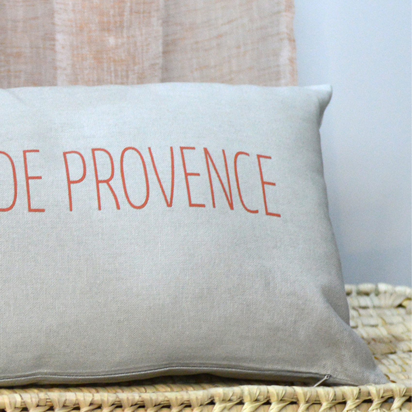 Home Maison - Coussin imprimé "air de Provence" - HOME MAISON - Image 2