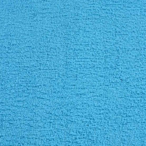 Nappe / serviette coton turquoise 70 x 140 cm - Prolenta premium p319.6 - Image 5