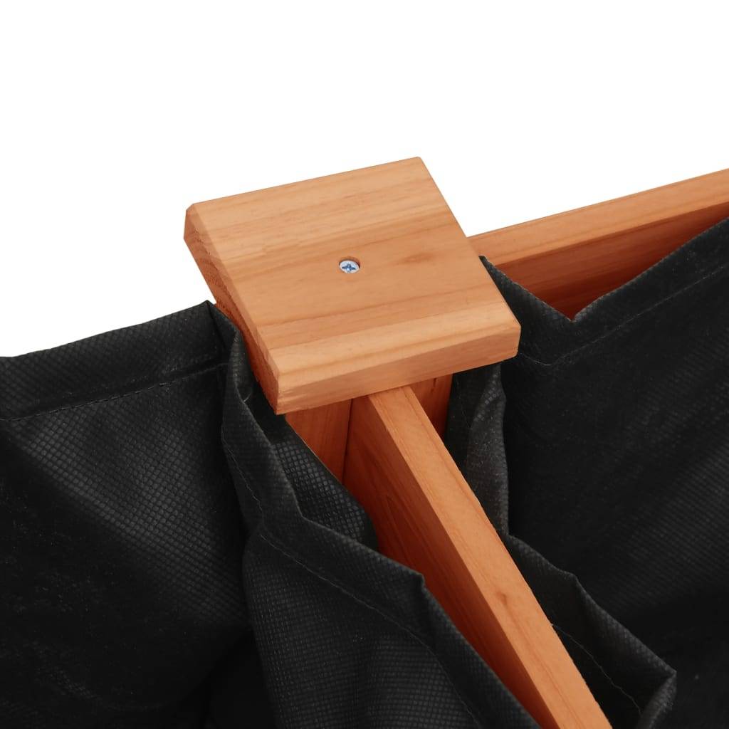 Vidaxl - Jardinière avec doublure marron 161x45x76 cm bois massif sapin vidaXL 364237 - Image 4