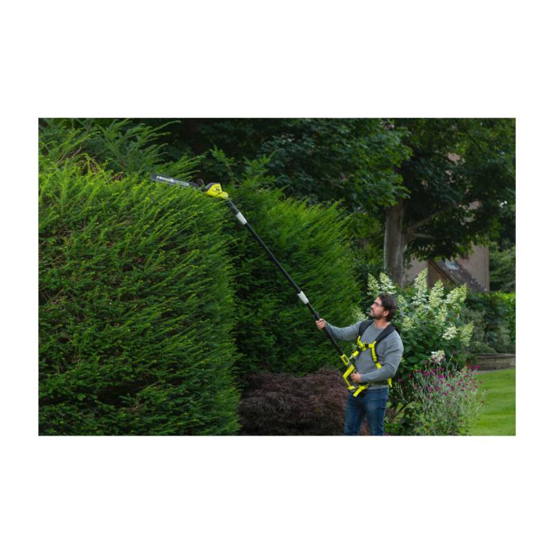 Ryobi - Taille-haies RYOBI 18V One+ OPT1845 - Batterie 4,0Ah et chargeur - Harnais ergonomique - Image 4