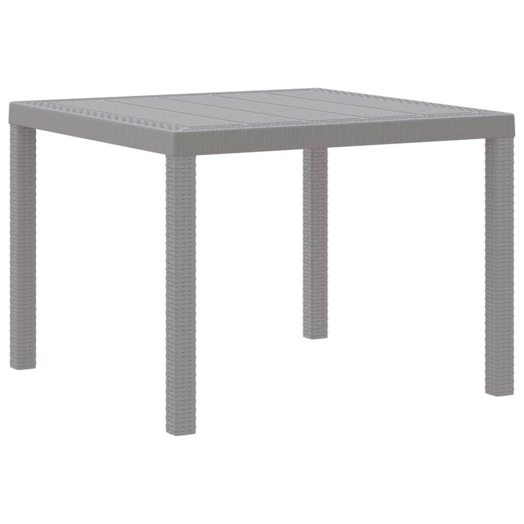 5 pcs Salon De Jardin - Mobilier D'extérieur Gris clair - Image 4