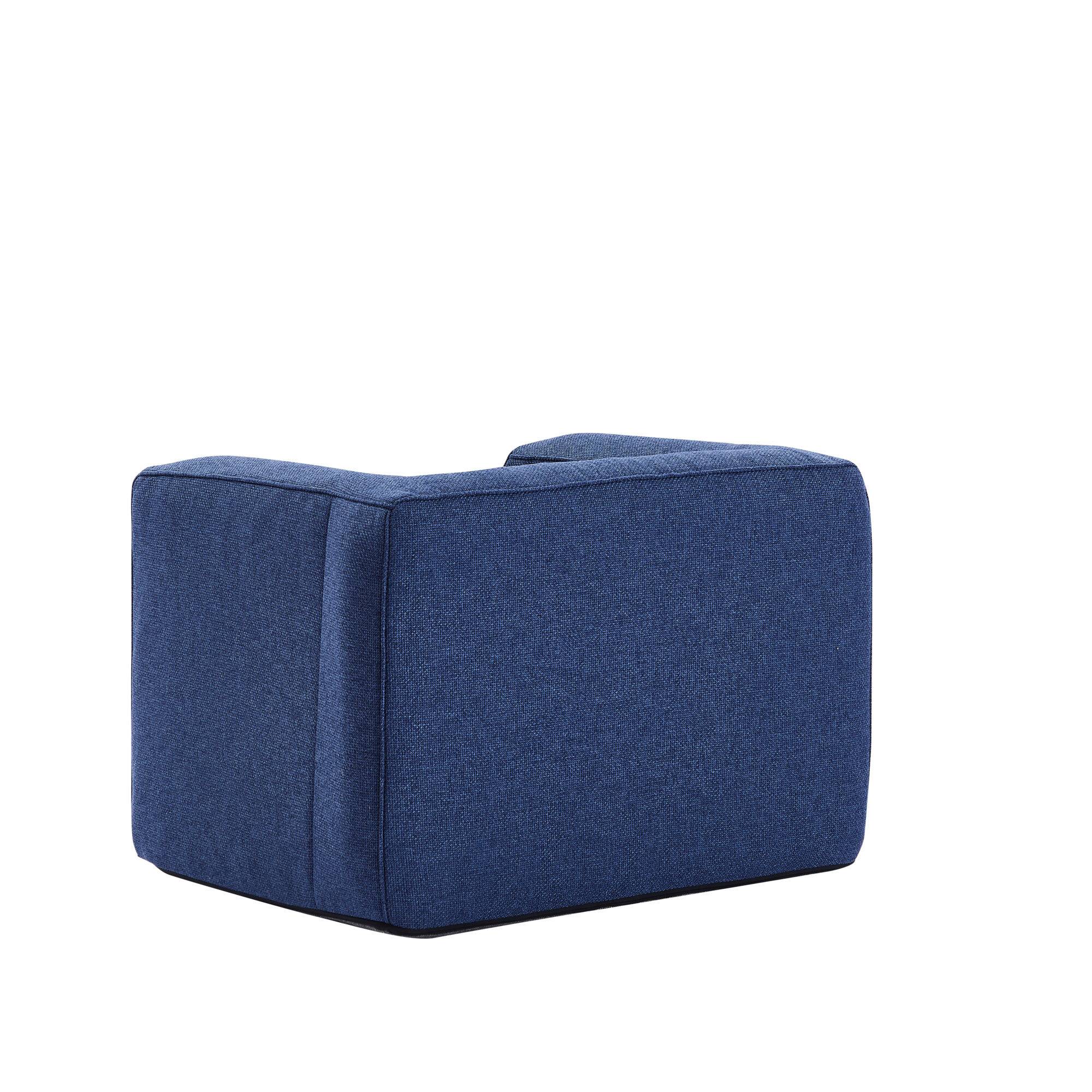 Fauteuil gonflable Terracotta - Intérieur et extérieur - Couleur Bleu - Image 3