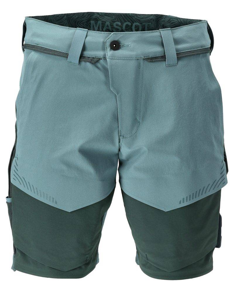 Short MASCOT Ultimate Stretch - 22149-605-Vert-46