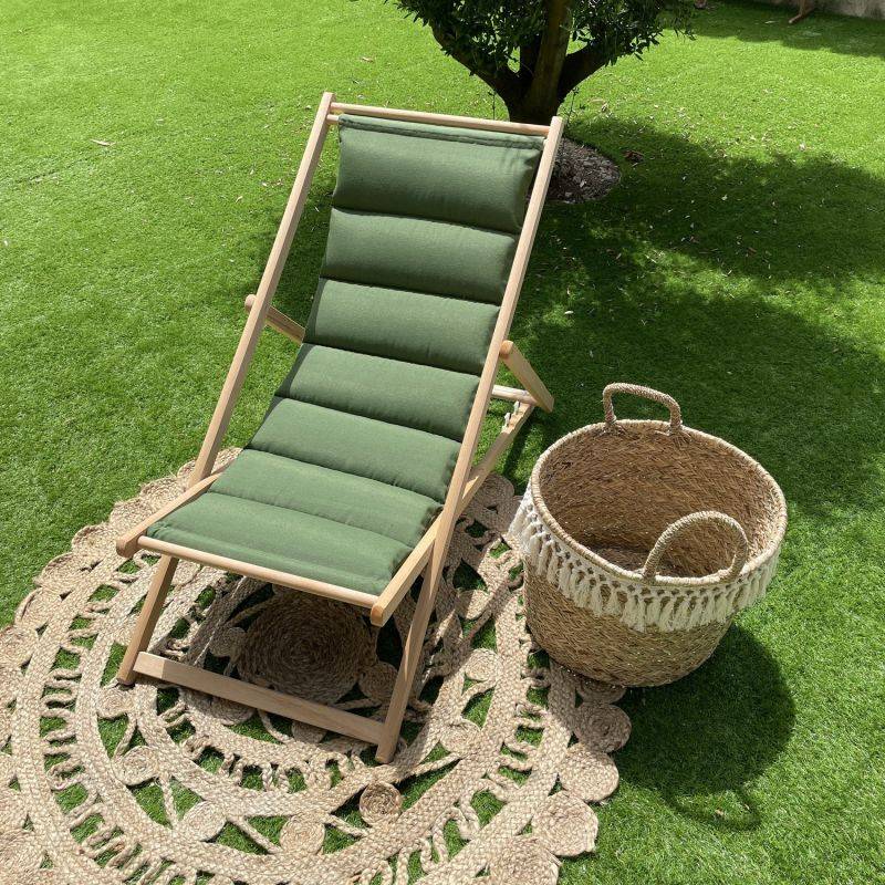 Gazon synthétique 1x5m hauteur 30mm vert Beau Rivage - Image 2