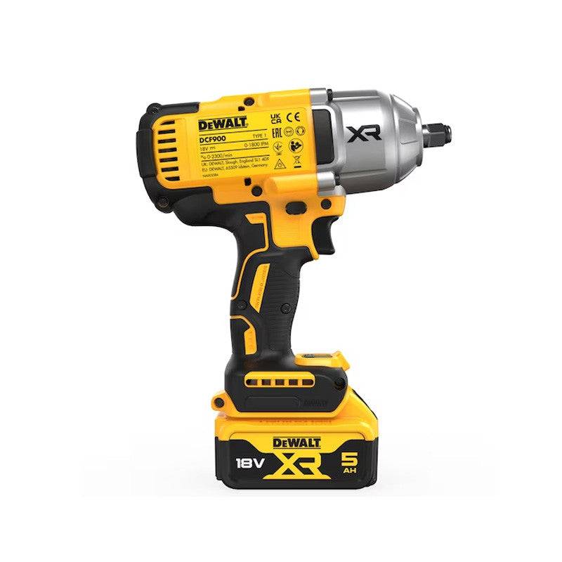 Boulonneuse ½” XR 18V Brushless 1396 Nm - DEWALT - avec 2 batteries 5.0 Ah - chargeur - TSTAK - DCF900P2T-QW - Image 2