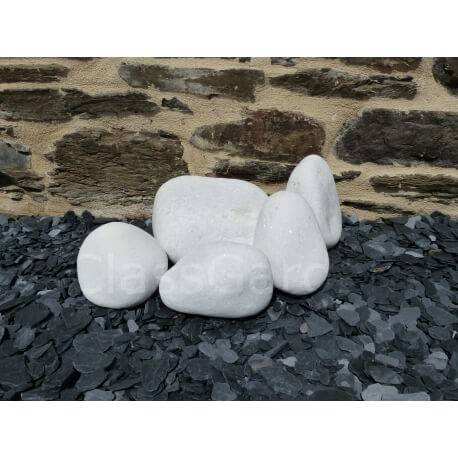 Gros Galet BLANC 100-200 - pack 15 Galet - Image 8