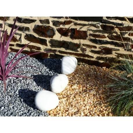 Gros Galet BLANC 100-200 - pack 15 Galet - Image 7