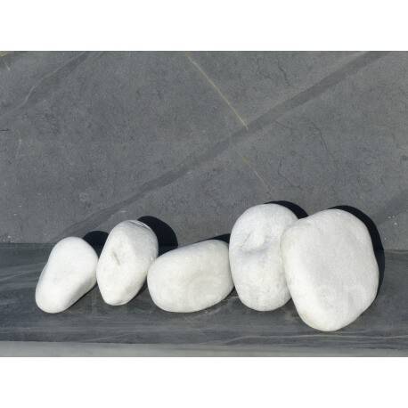 Gros Galet BLANC 100-200 - pack 15 Galet - Image 4