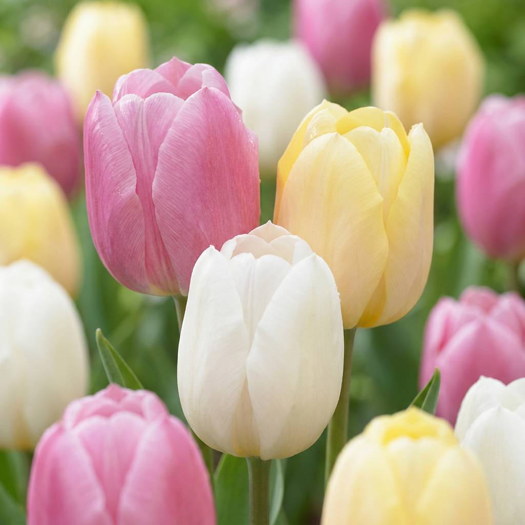 La Green Touch - Tulipe en mélange Sorbet - 24 bulbes - Image 1