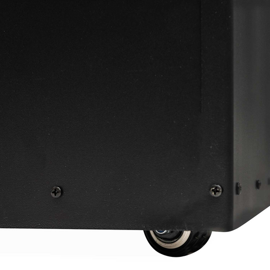 IDMARKET - Réservoir à granulés 45 kg noir rangement à pellets 36 x 36 x 76 cm - Image 7