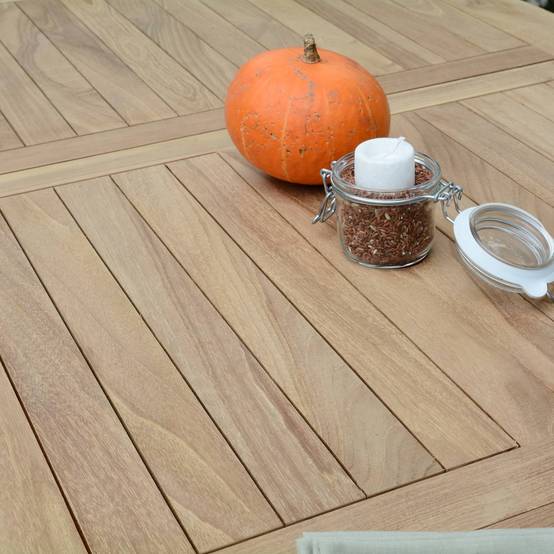 Salon de jardin en teck massif Sirocco, 6 places - TECK'Attitude - Image 3