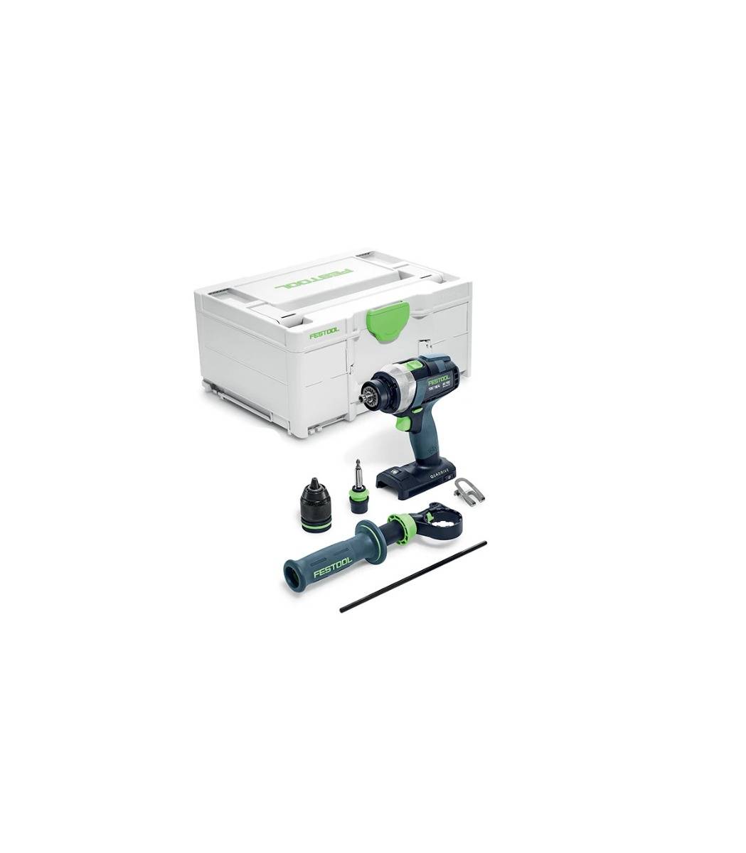 Perceuse-visseuse TDC 18/4 I-Basic QUADRIVE - FESTOOL - sans batterie ni chargeur - Systainer - 577052 - Image 1