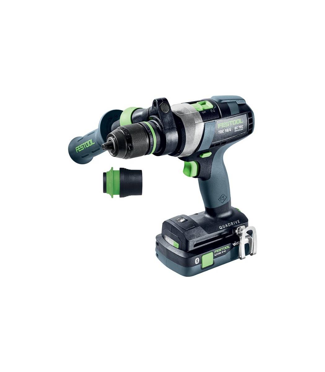 Perceuse-visseuse TDC 18/4 I-Basic QUADRIVE - FESTOOL - sans batterie ni chargeur - Systainer - 577052 - Image 2