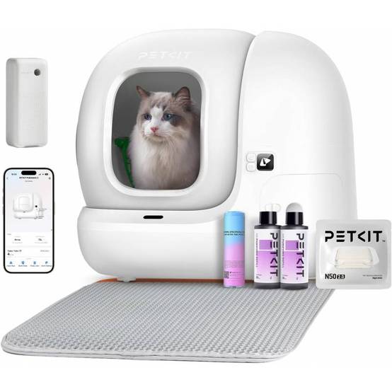 Litière autonettoyante connectée PURAMAX 2 grande capacité – Petkit - Image 1