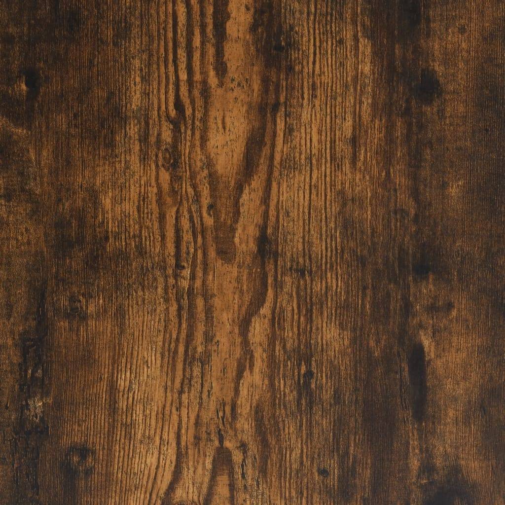 Meuble pour Aquarium Bois d'Ingénierie avec Portes de Rangement 81x36x73 cm Chêne Fumé - ComfortXL Outdoor Living - Image 10
