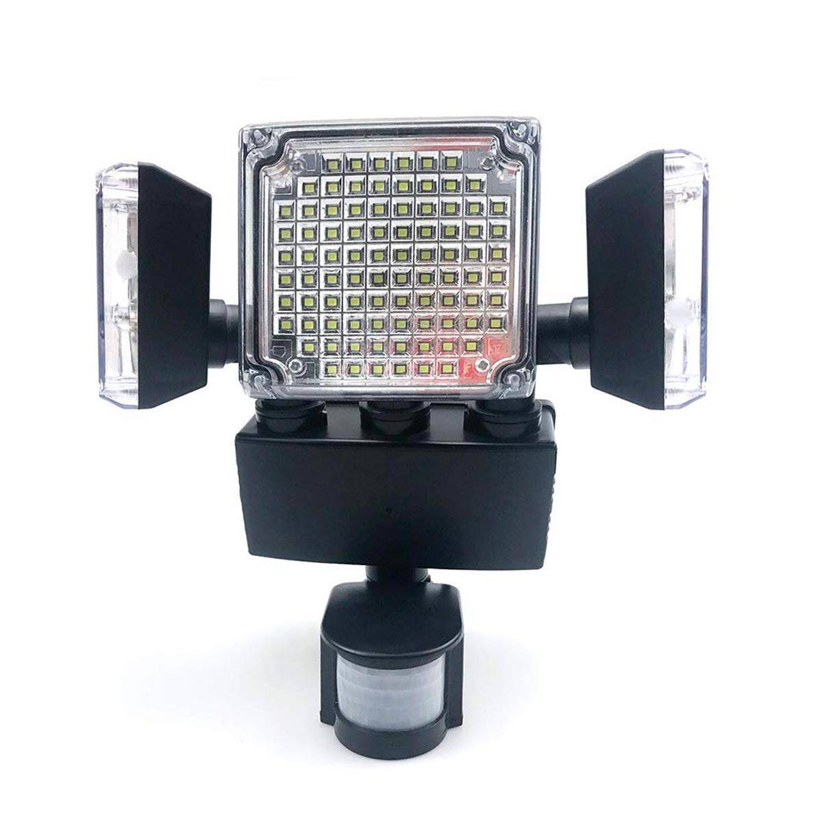 Lumisky - Projecteur solaire avec détecteur BLACKBURN Noir Plastique 12W - Image 4