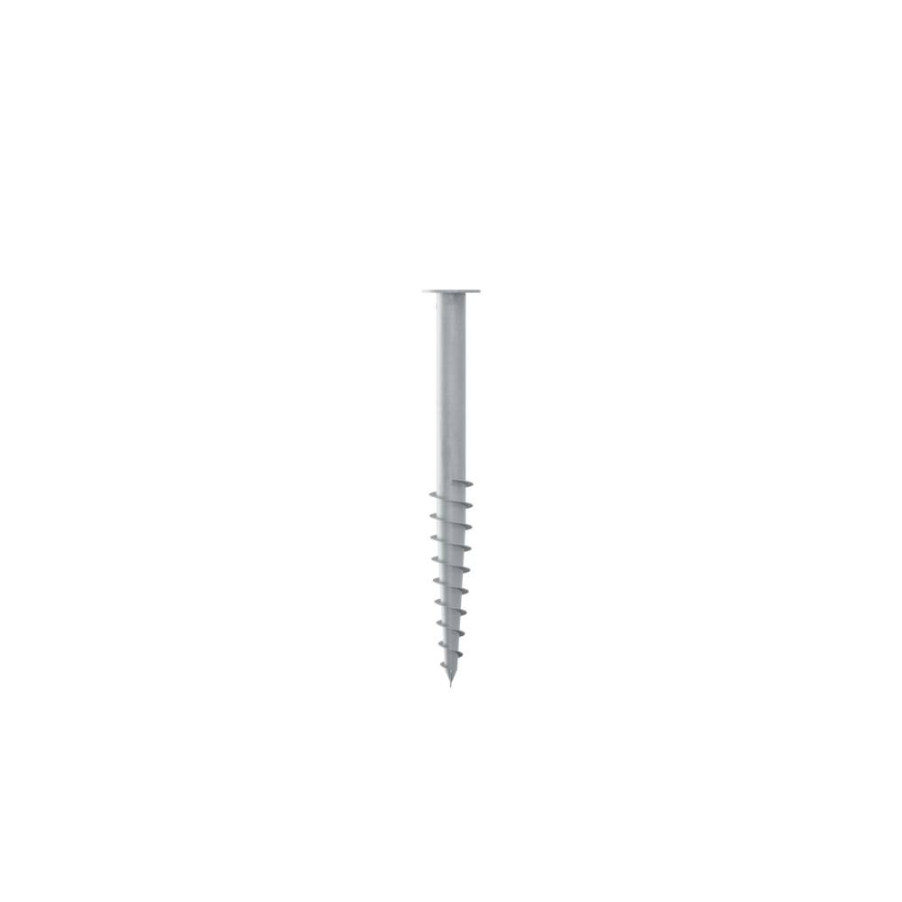 Vis de Fondation SPIRAL - Pour Terrasse - Hauteur : 80cm - Support en L inclus - Fixation Sans Beton - Image 6