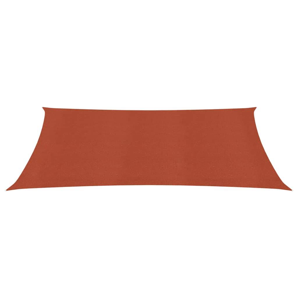 Helloshop26 - Voile toile d'ombrage parasol 160 g/m² 2 x 4,5 m PEHD orange - Image 1