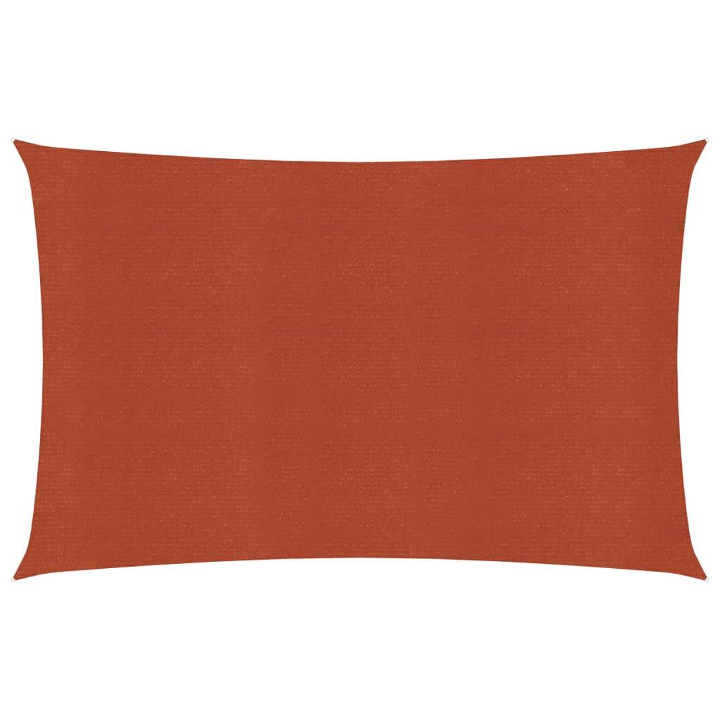 Helloshop26 - Voile toile d'ombrage parasol 160 g/m² 2 x 4,5 m PEHD orange - Image 2