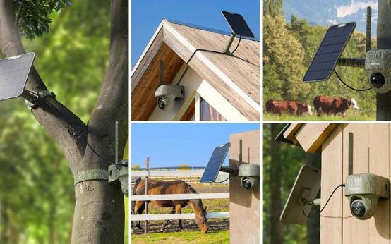 Reolink Go G450 - Caméra 4G Sans Fil 360 avec Vision Nocturne - avec panneau solaire autonome - Image 3