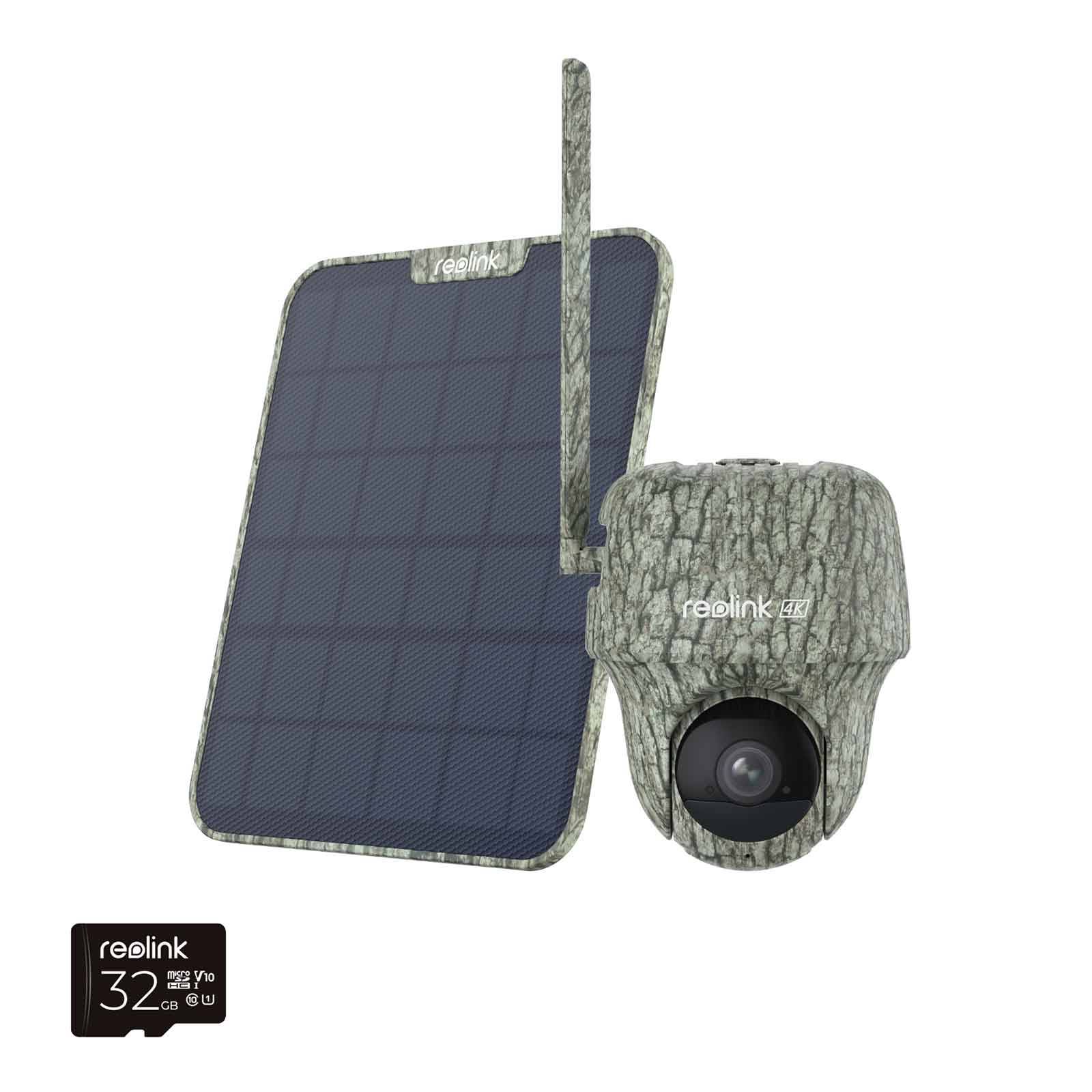 Reolink Go G450 - Caméra 4G Sans Fil 360 avec Vision Nocturne - avec panneau solaire autonome - Image 1